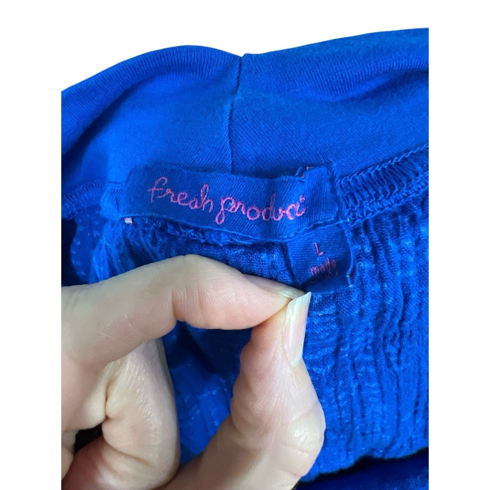 Fresh Produce Peri Blue Lined Skirt- Size Large - Picture 8 of 10